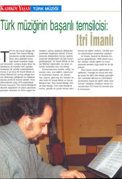 Türk müziğinin başarılı temsilcisi: Itri İmanlı